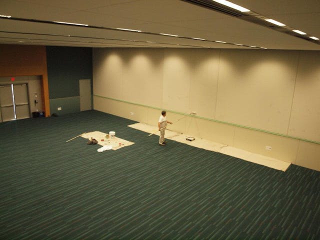 Vancouver Convention Centre - interior commercial painting