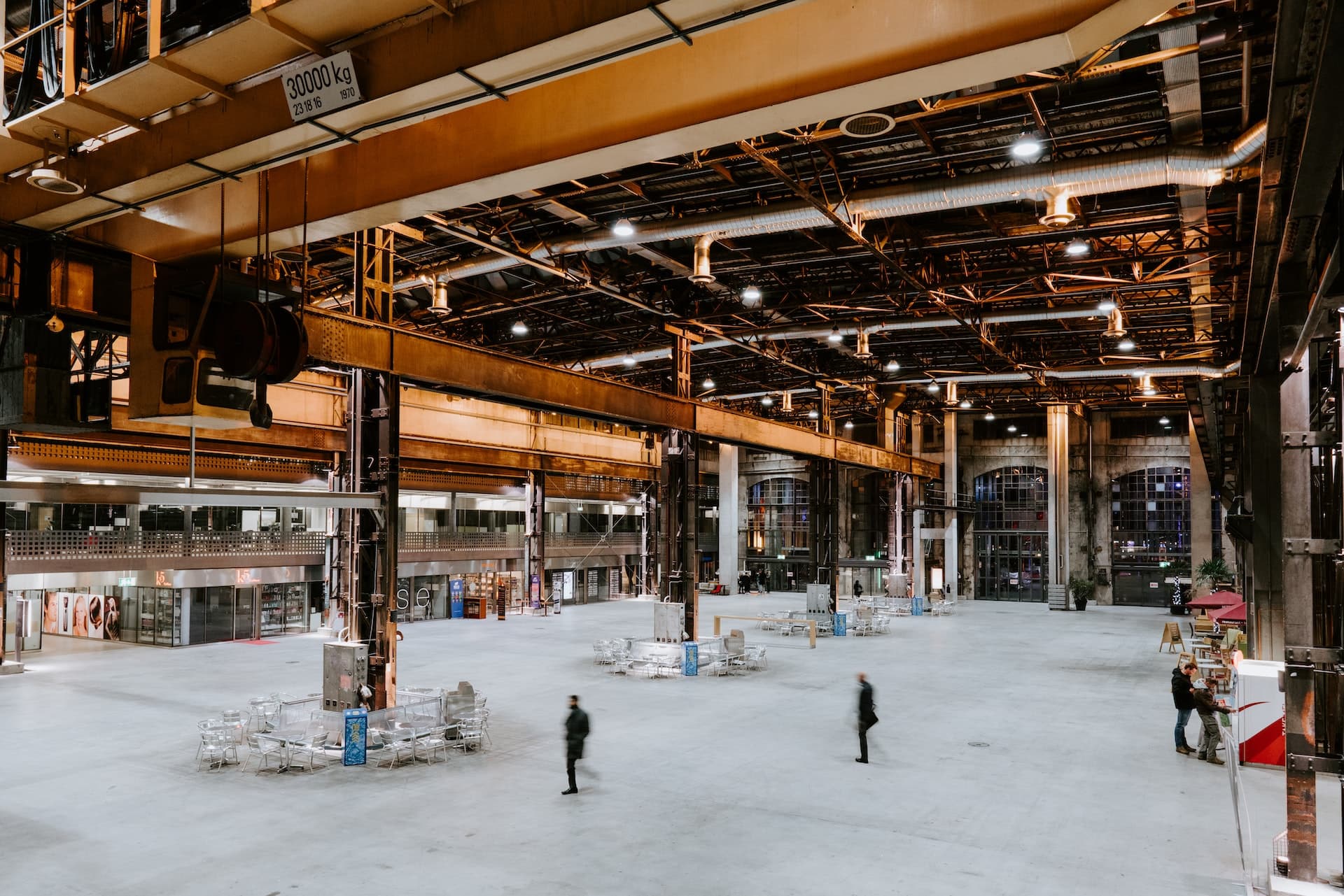 Industrial building stock photo