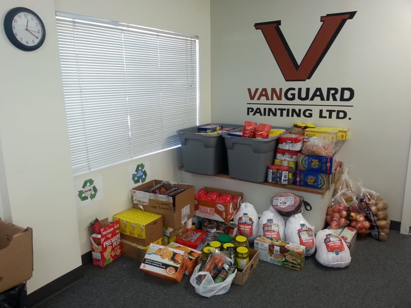 featured image for Vanguard Painting Food Drive 2015