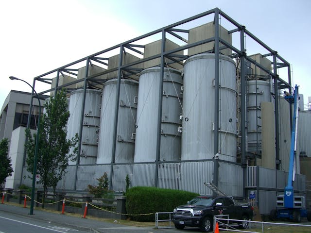 Molson Brewery Canada exterior painting